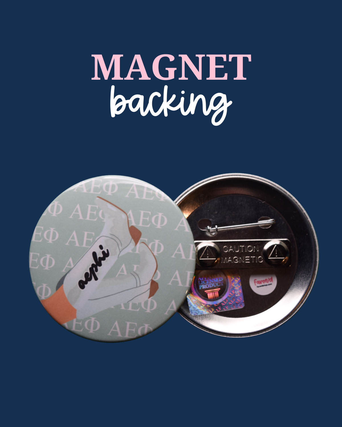 Alpha Epsilon Phi Boot Button