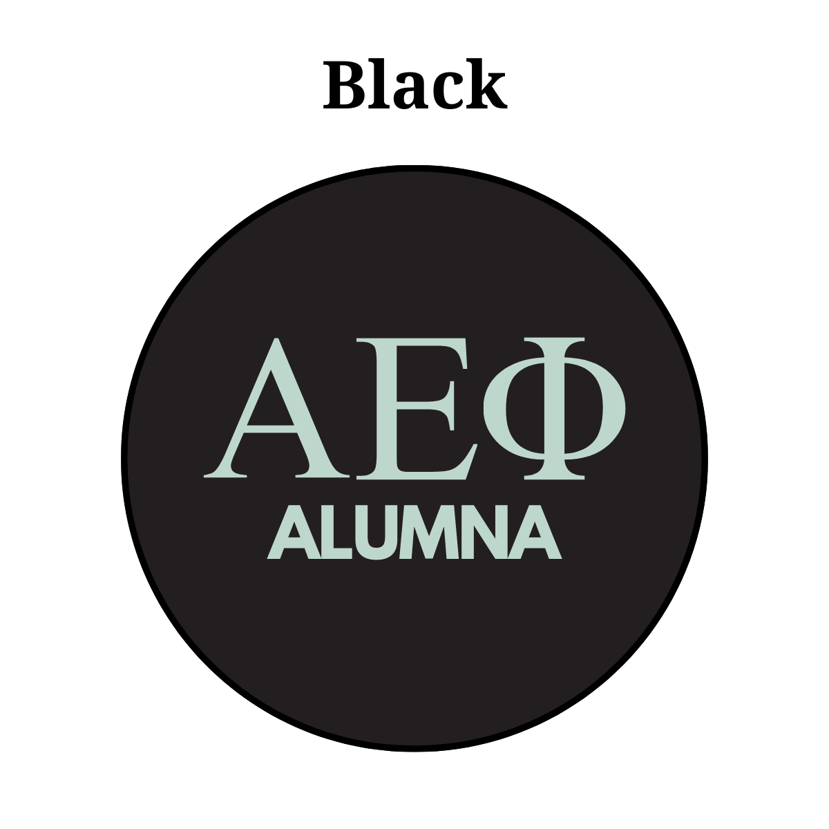 Alpha Epsilon Phi Alumna Button