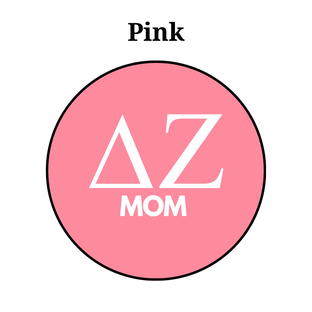 Delta Zeta Mom Button