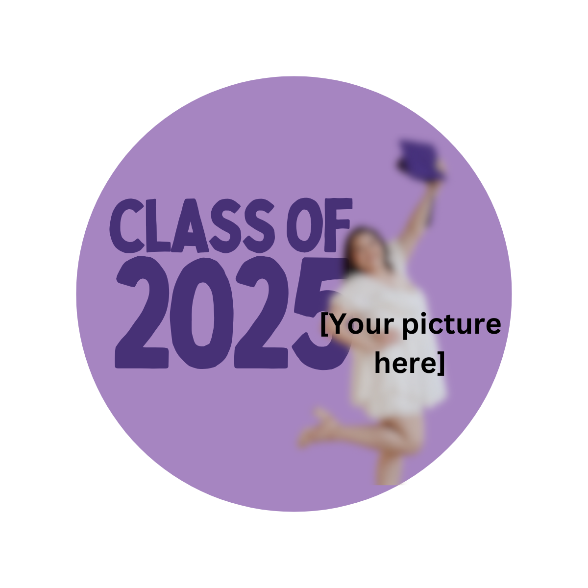 Class of 2025 Grad Buttons