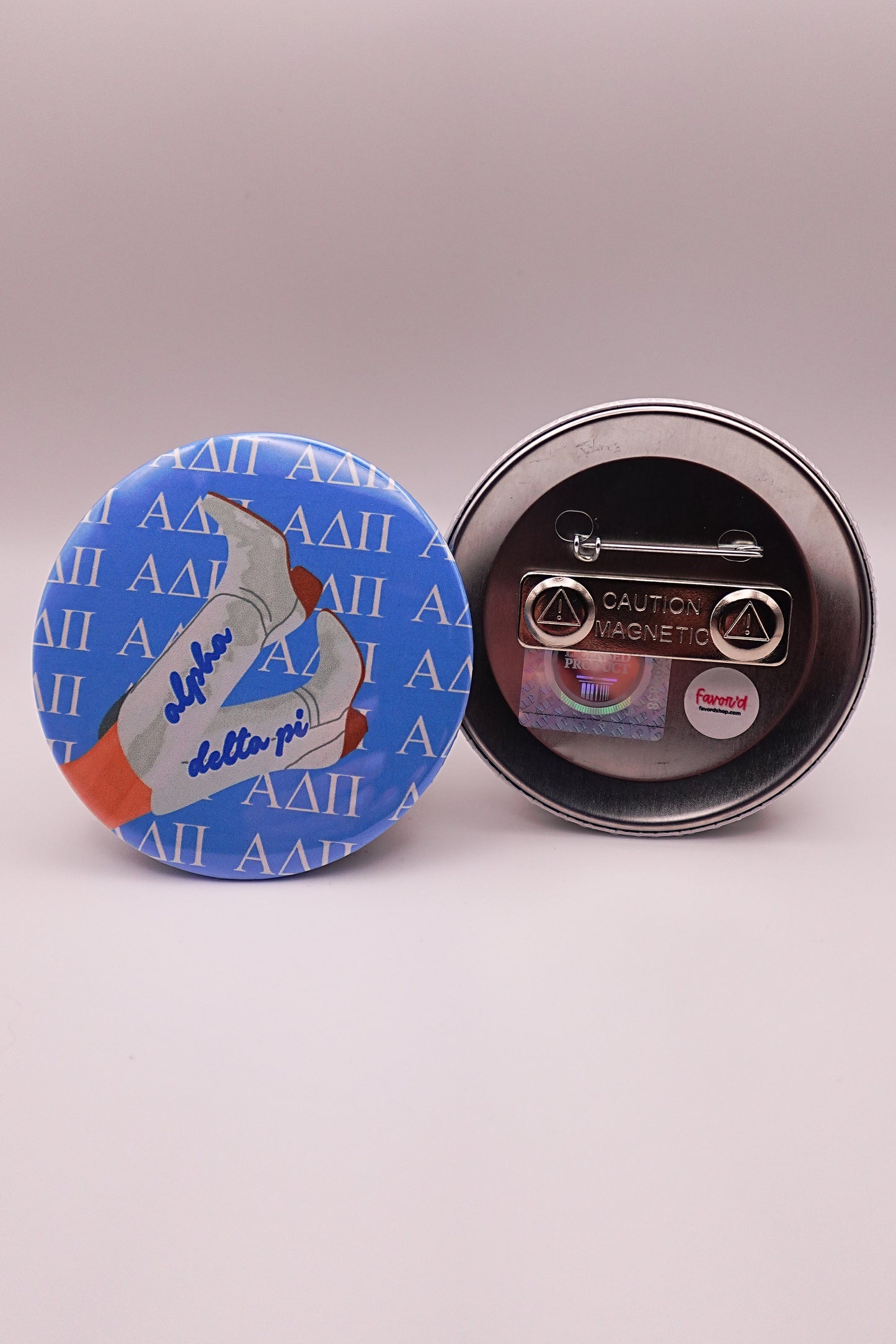 Alpha Delta Pi Boot Button