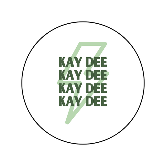 Kay Dee Lightning Bolt Button