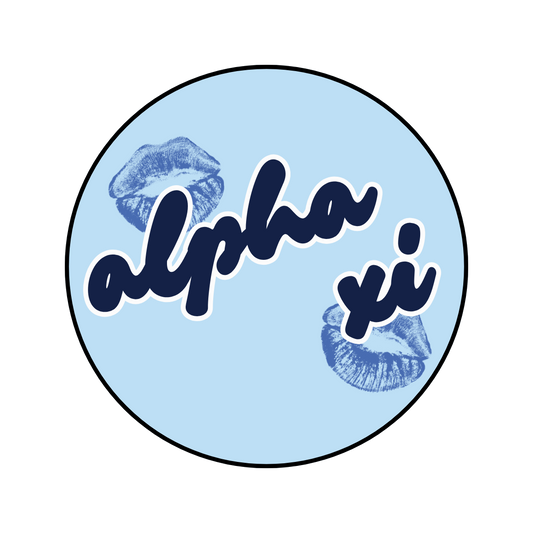 Alpha Xi Delta Button