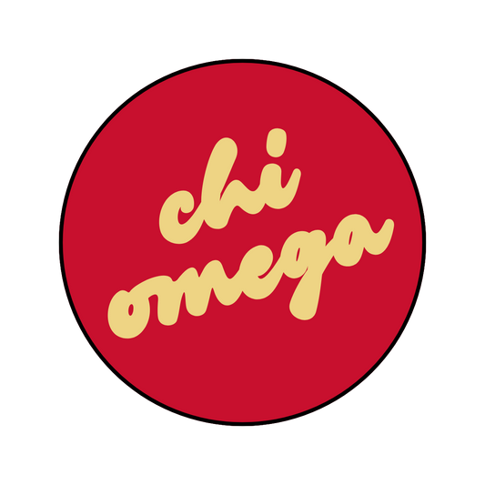 Chi Omega Button