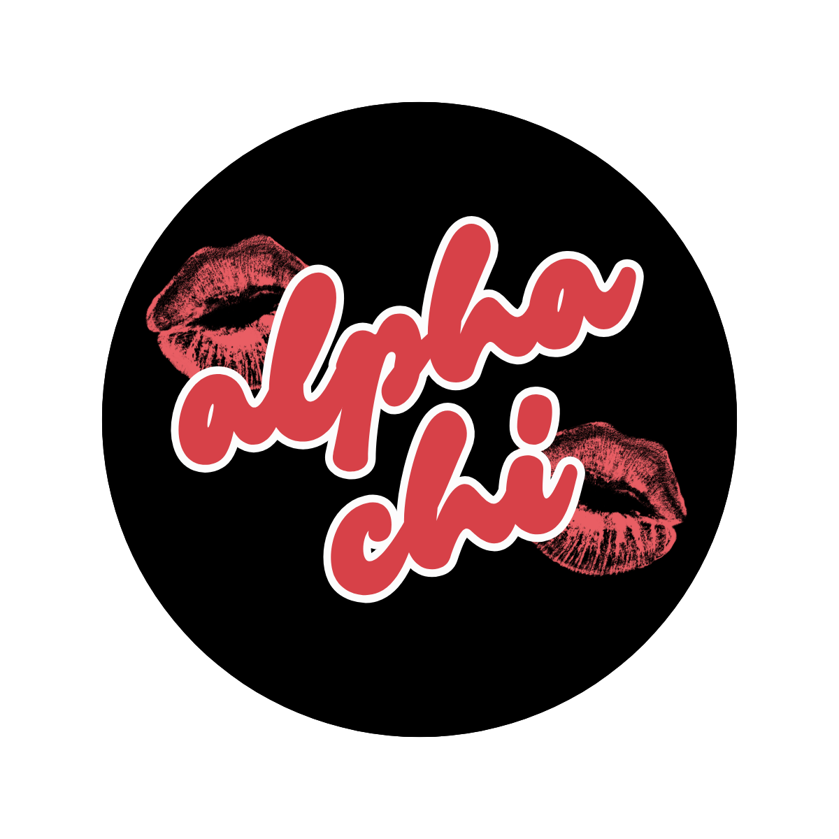 Alpha Chi Omega Button