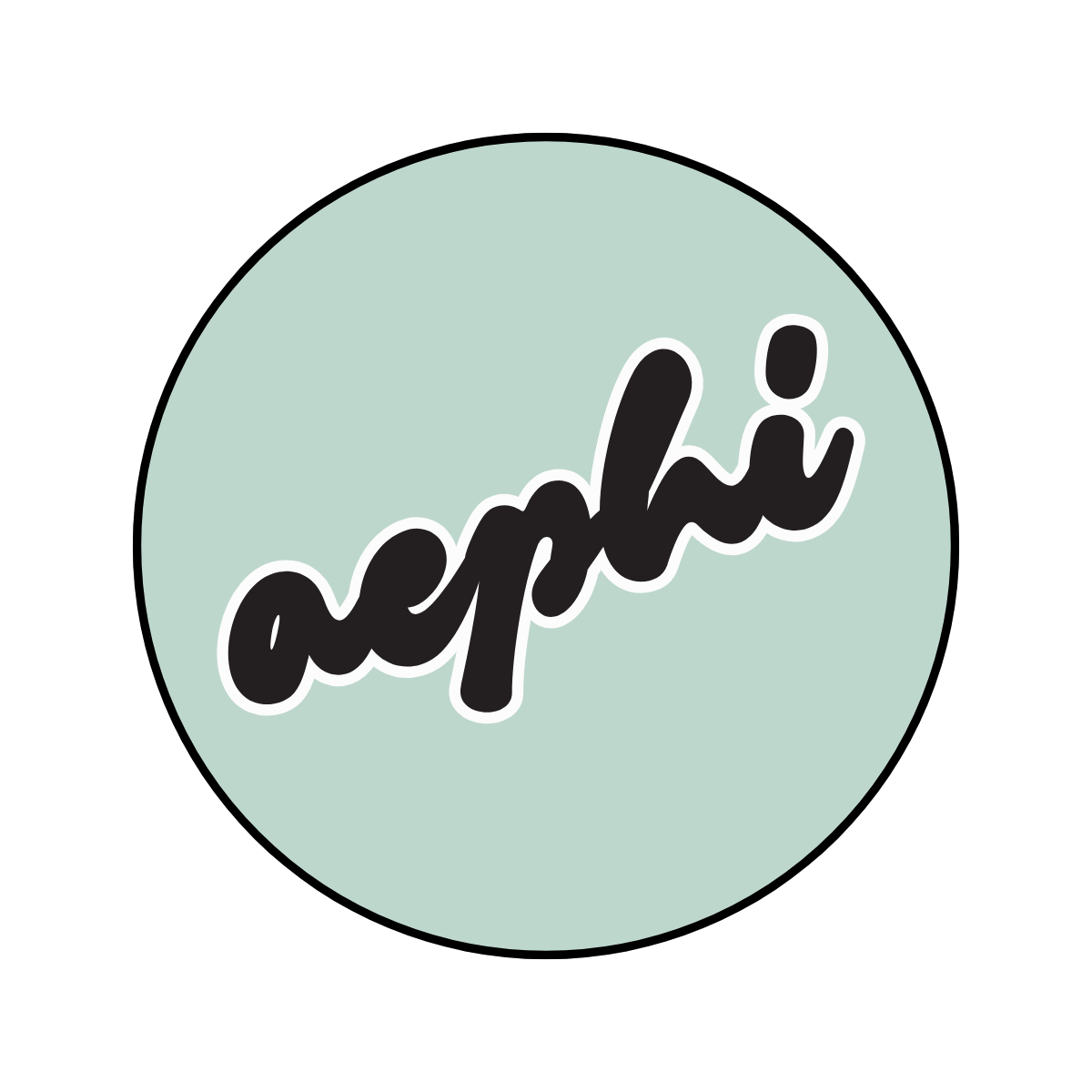 Alpha Epsilon Phi Blank Button