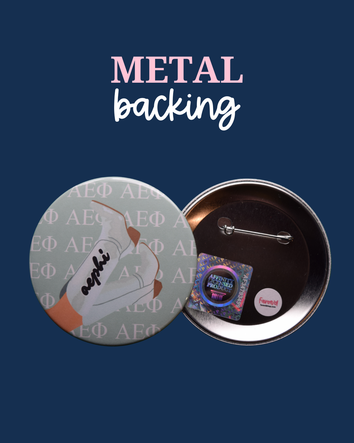 Alpha Epsilon Phi Boot Button