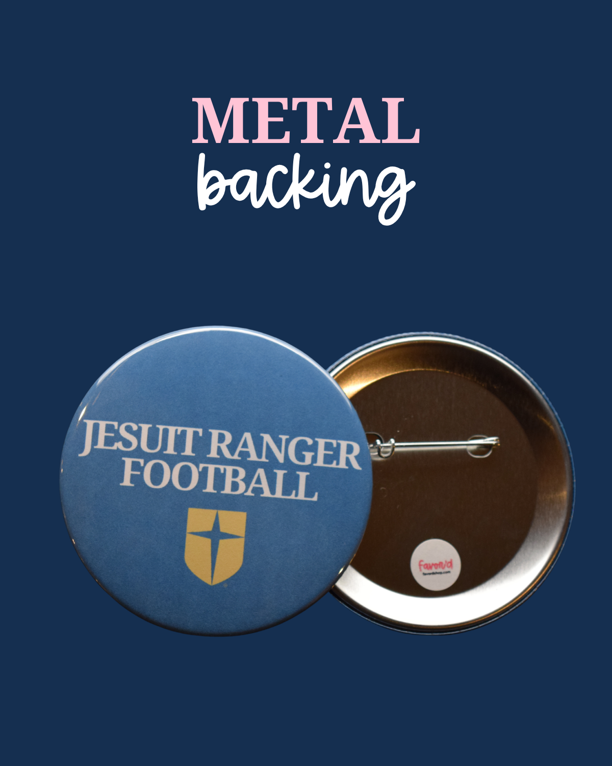 Jesuit Ranger Football Button