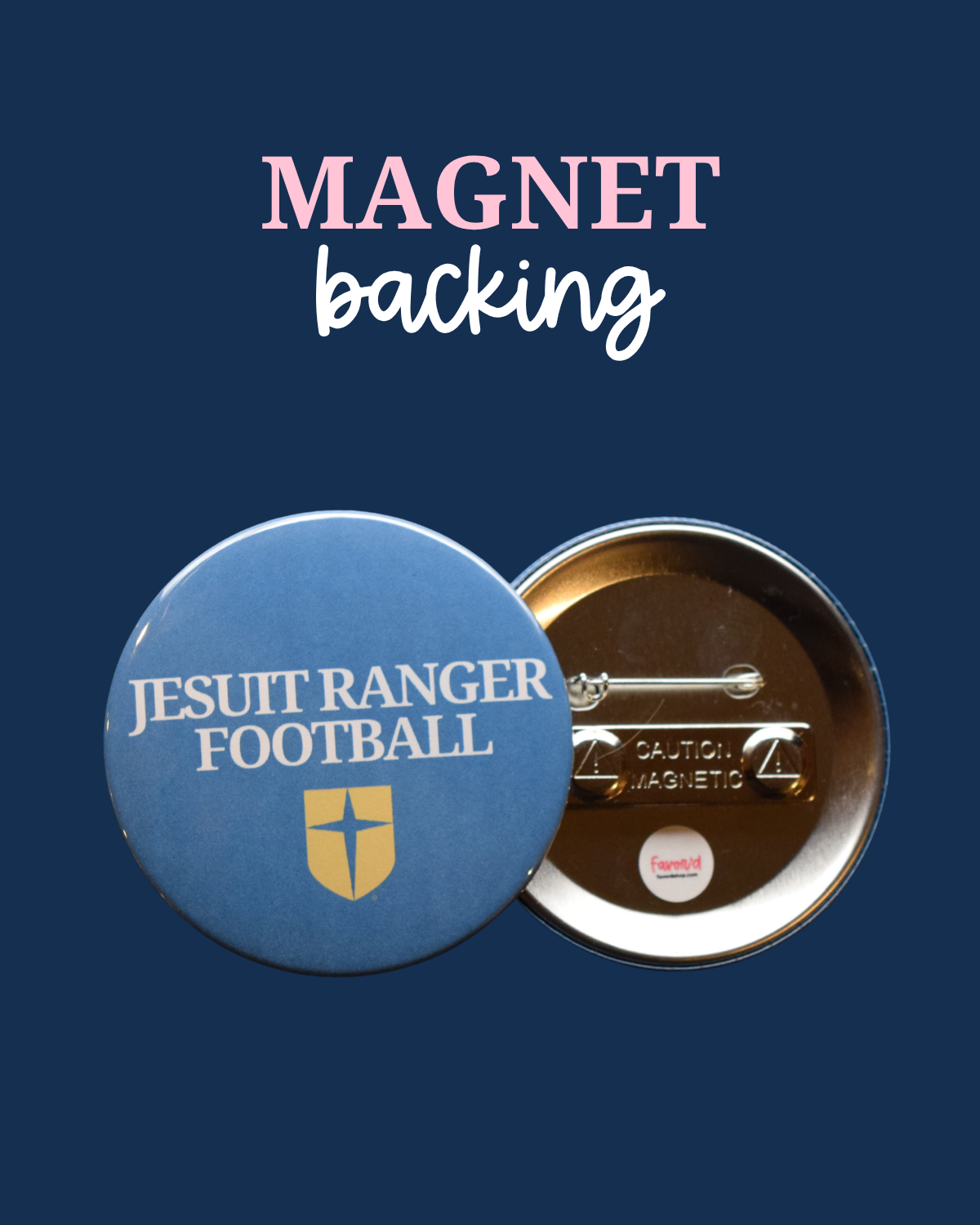 Jesuit Ranger Football Button