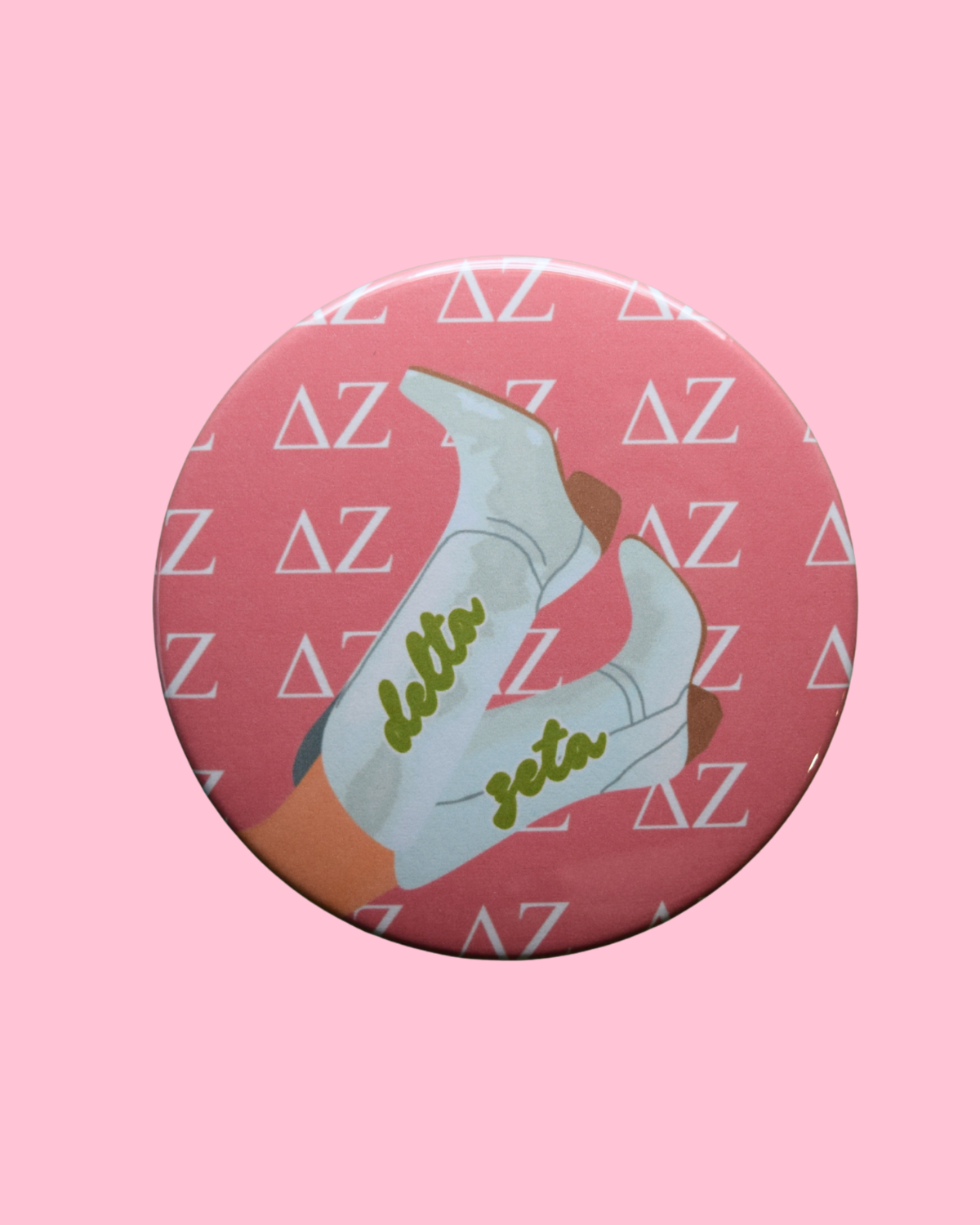 Delta Zeta Boot Button