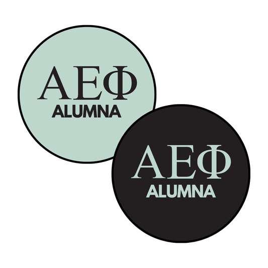 Alpha Epsilon Phi Alumna Button