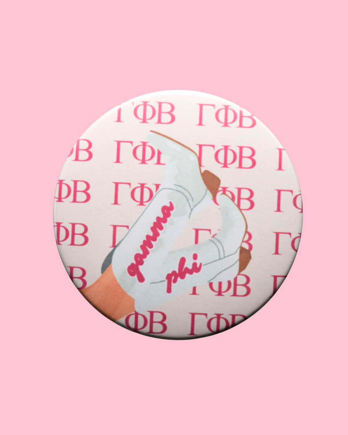 Gamma Phi Beta Boot Button