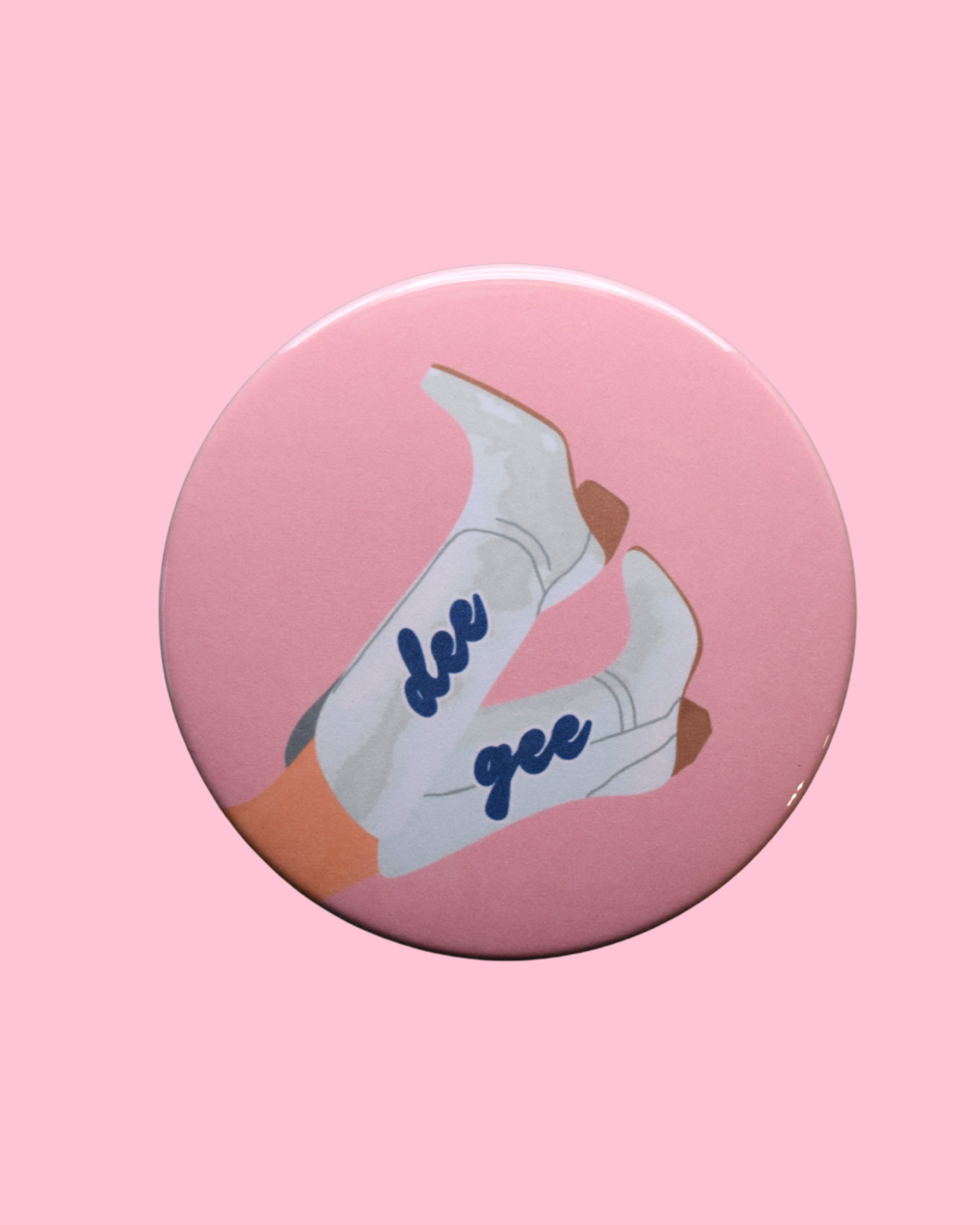 Delta Gamma Blank Boot Button