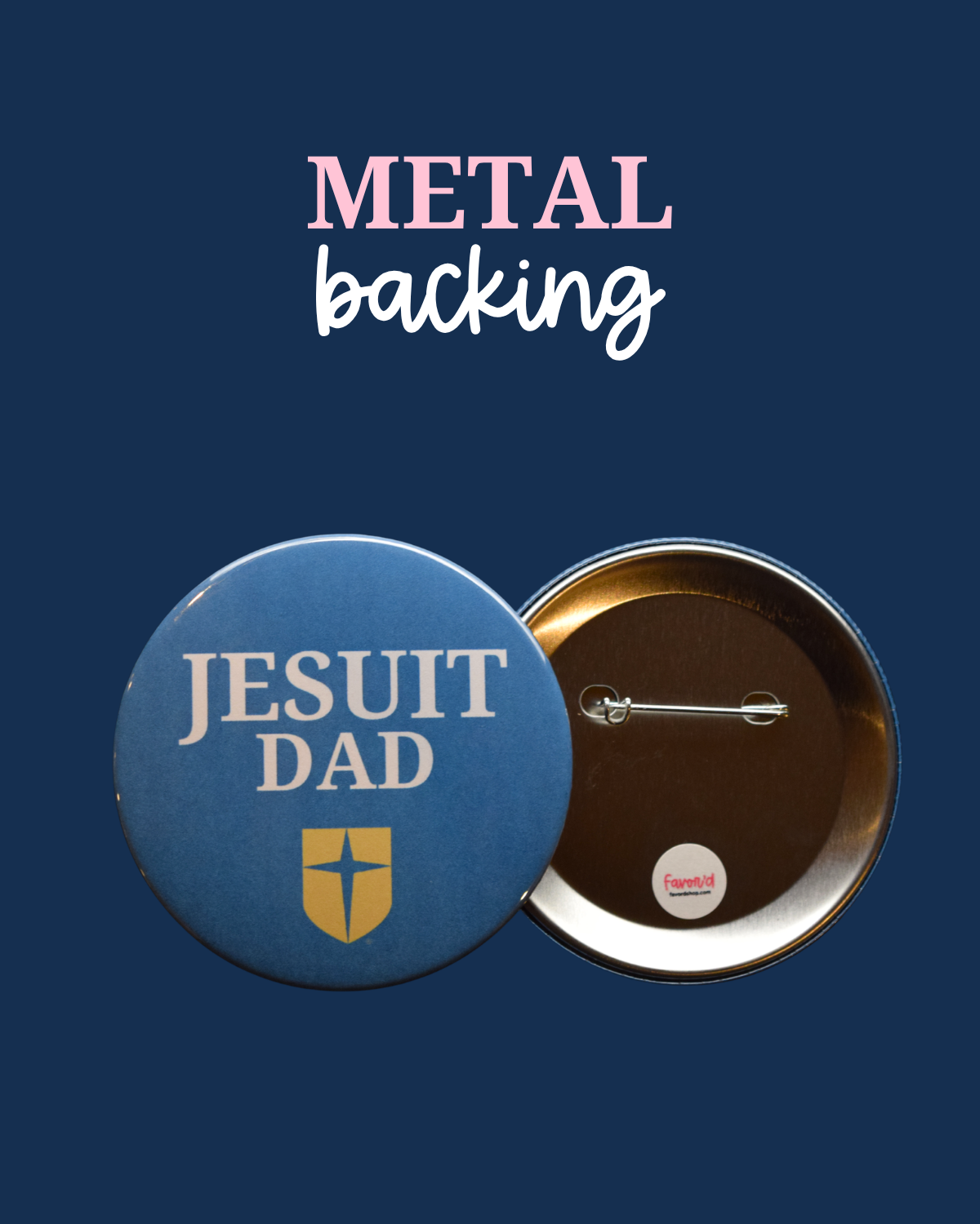 Jesuit Dad Button