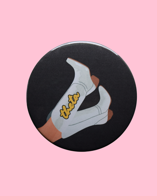 Kappa Alpha Theta Blank Boot Button