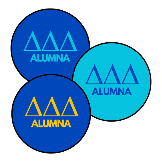 Delta Delta Delta Alumna Button