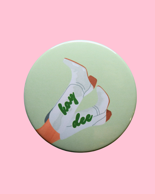 Kappa Delta Blank Boot Button