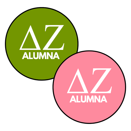 Delta Zeta Alumna Button