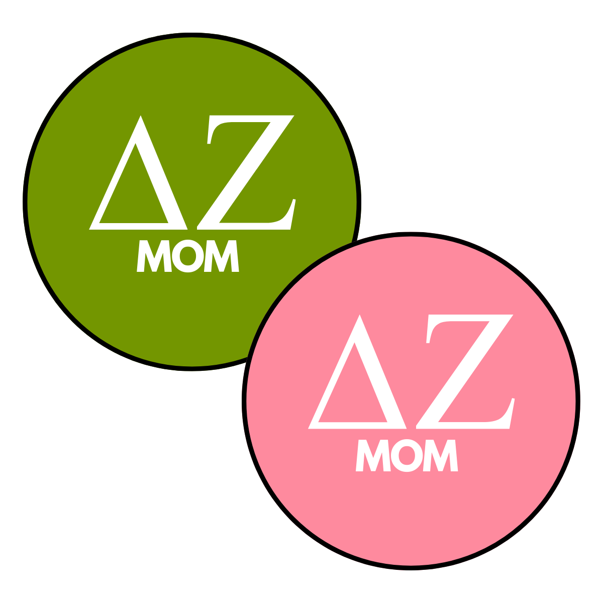 Delta Zeta Mom Button