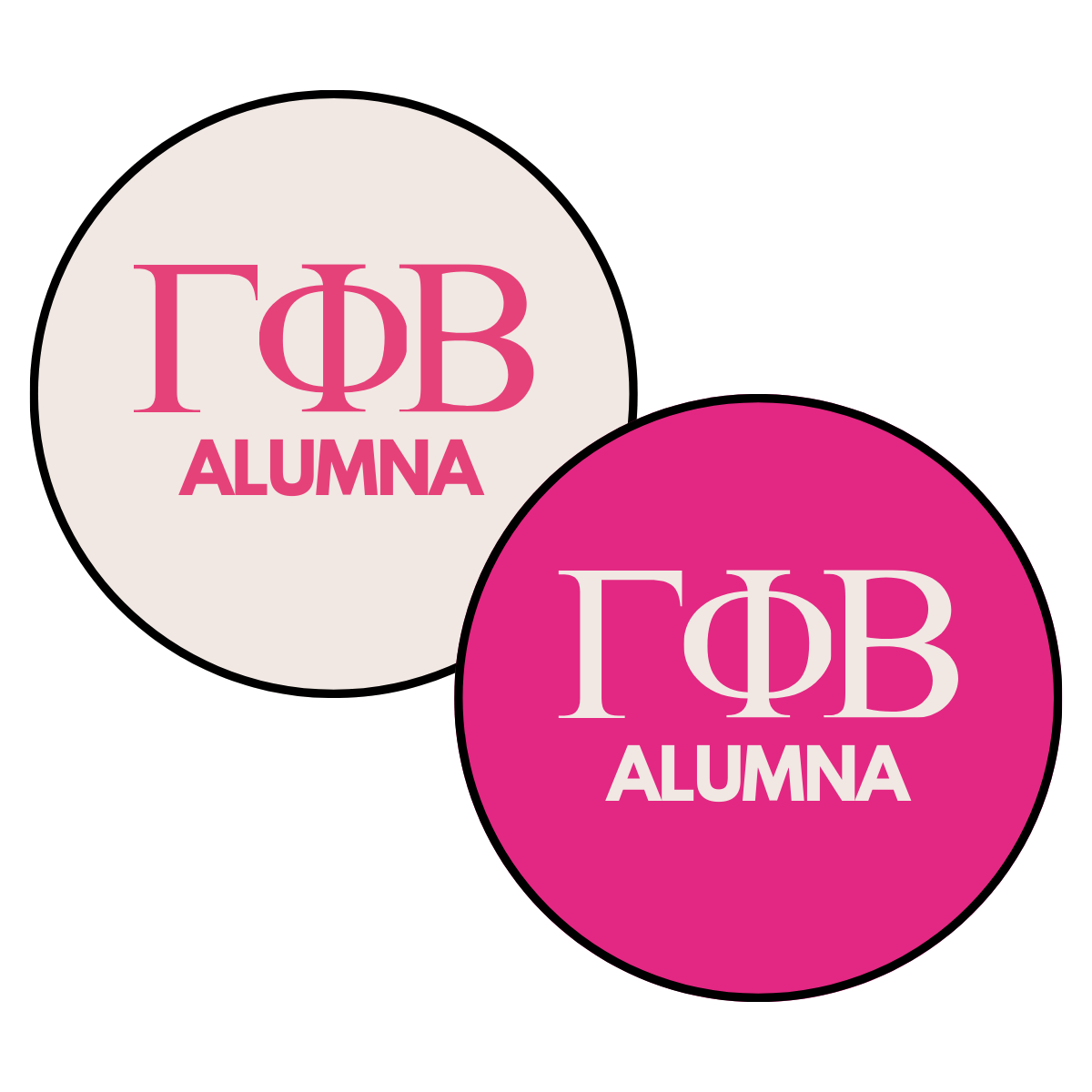 Gamma Phi Beta Alumna Button
