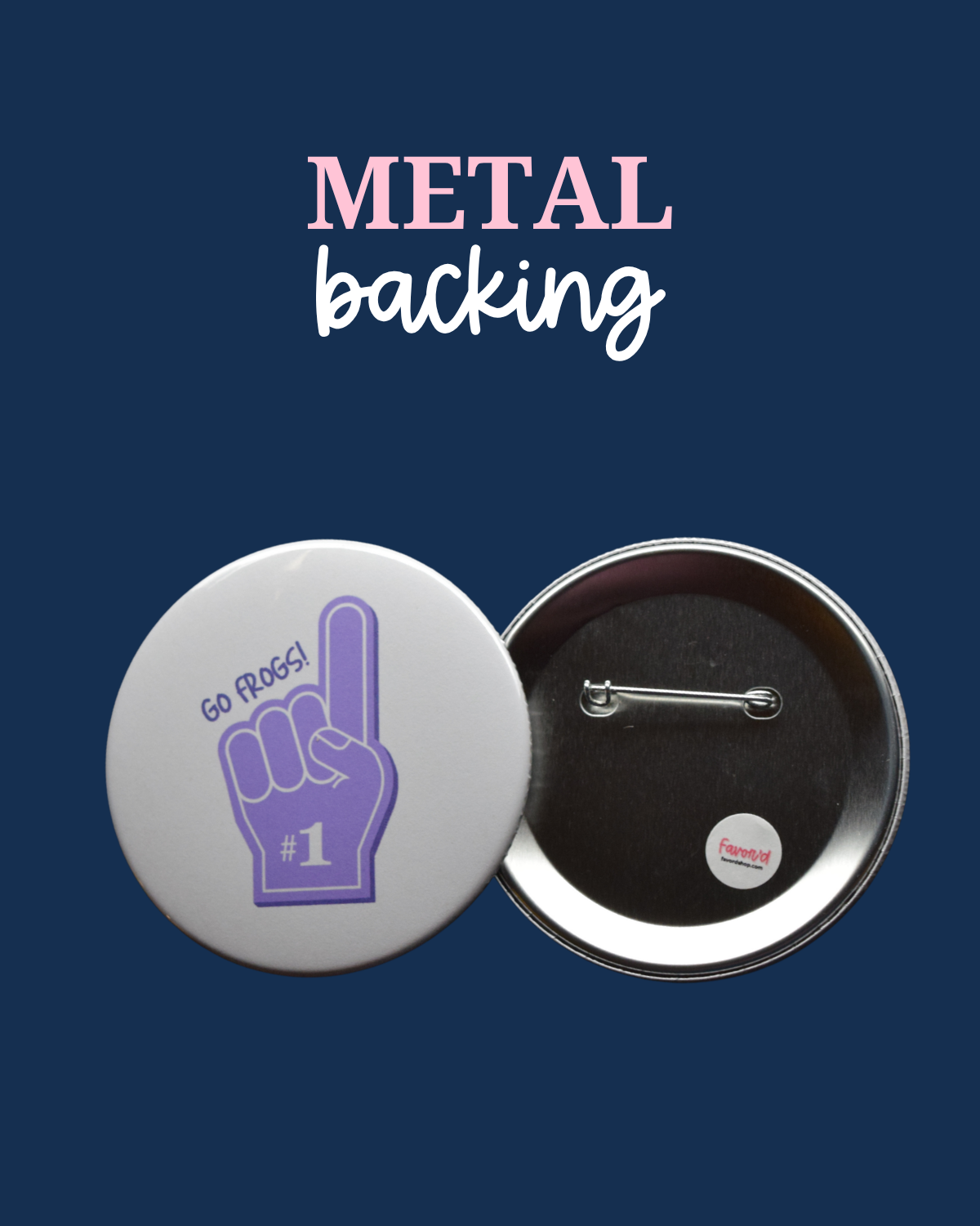 Go Frogs Button