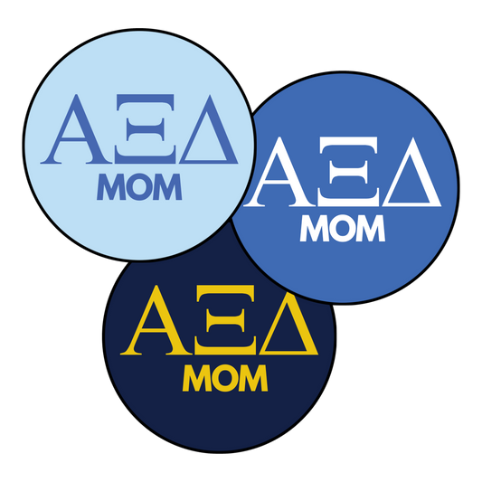 Alpha Xi Delta Mom Button