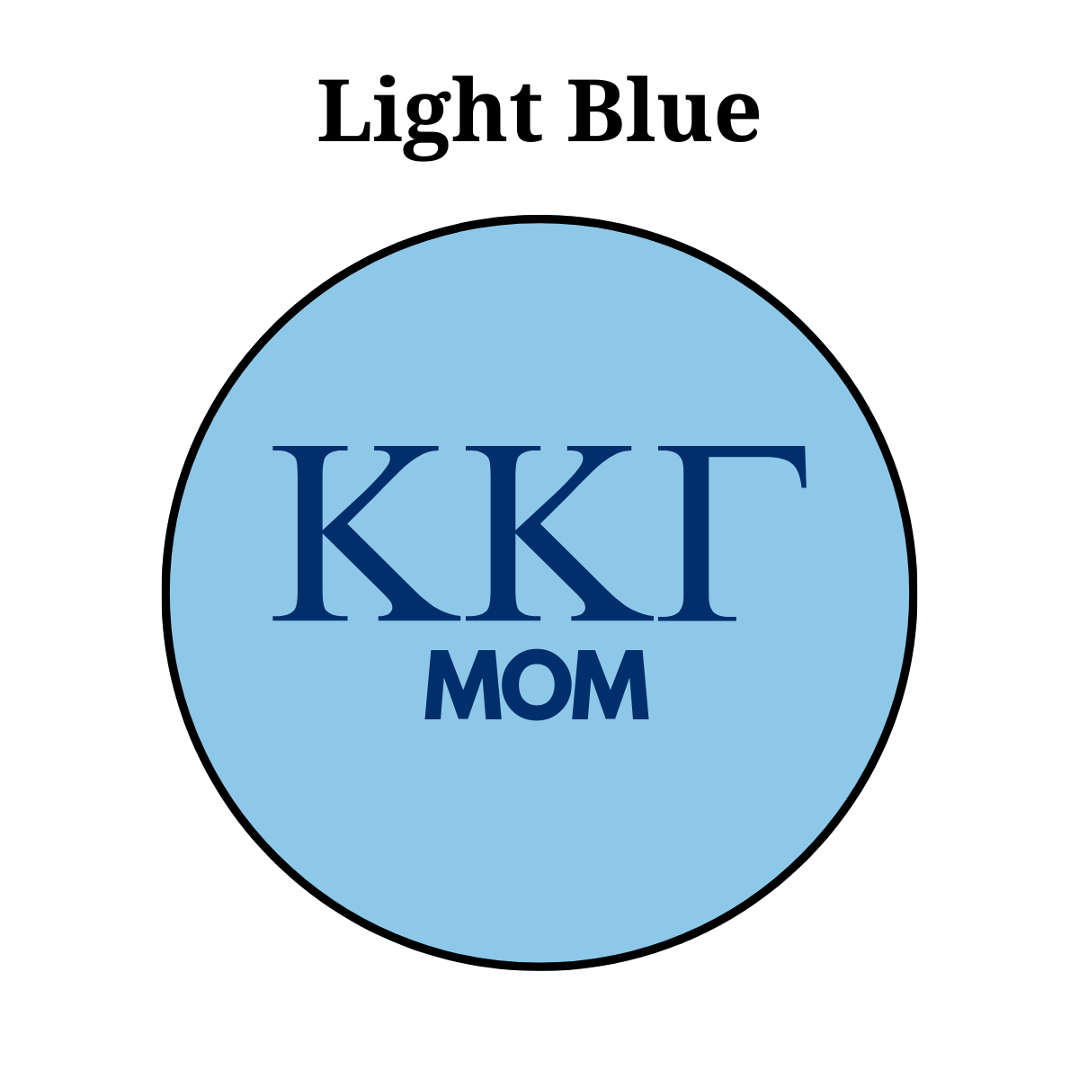Kappa Kappa Gamma Mom Button