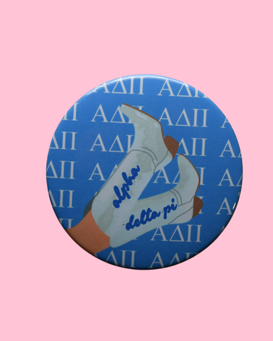 Alpha Delta Pi Boot Button