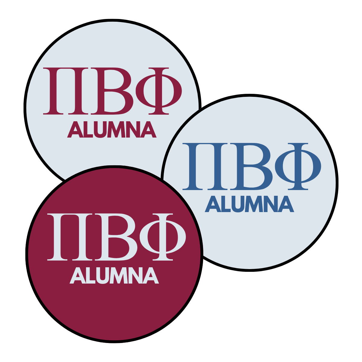 Pi Beta Phi Alumna Button