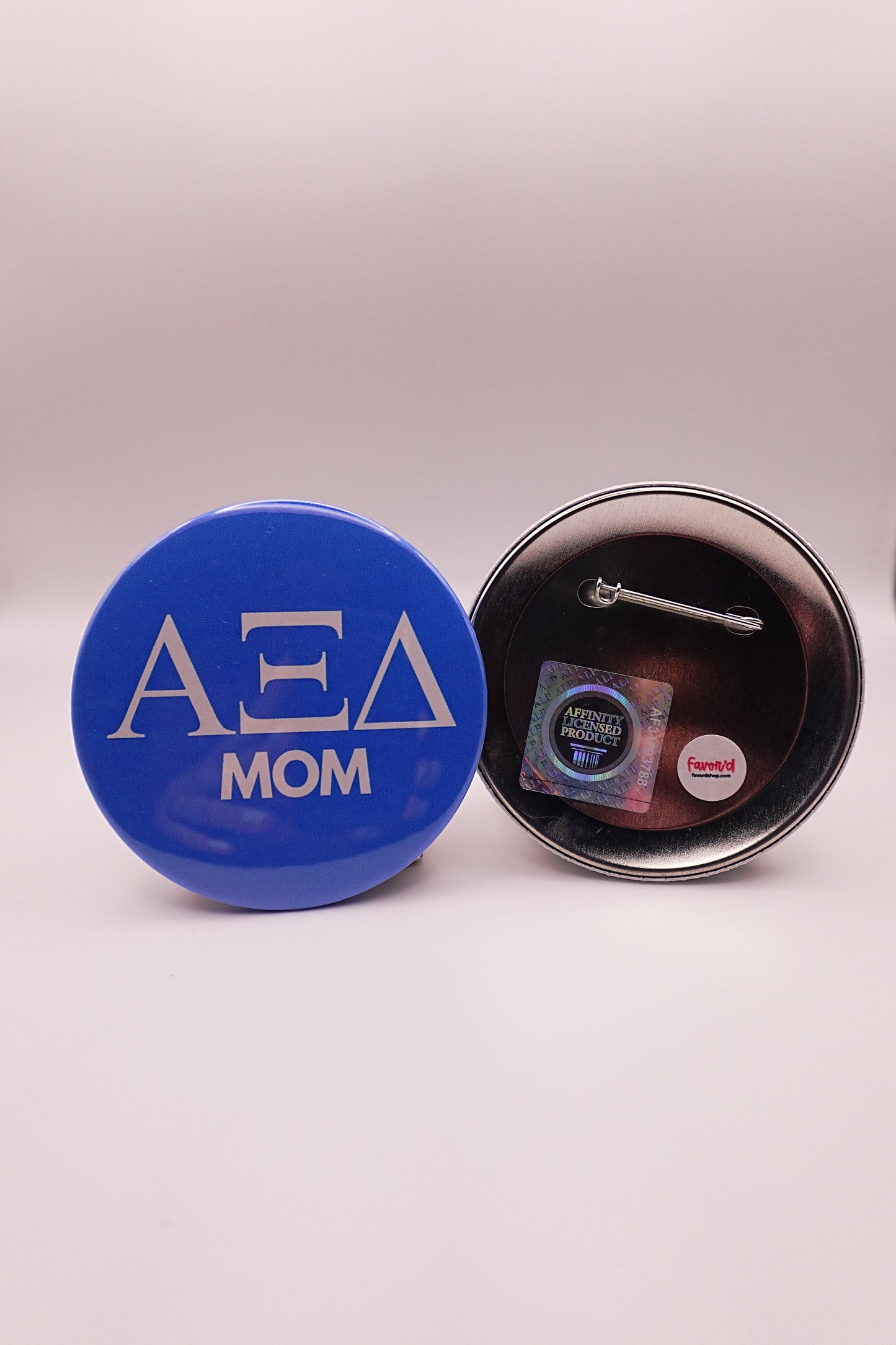 Alpha Xi Delta Mom Button