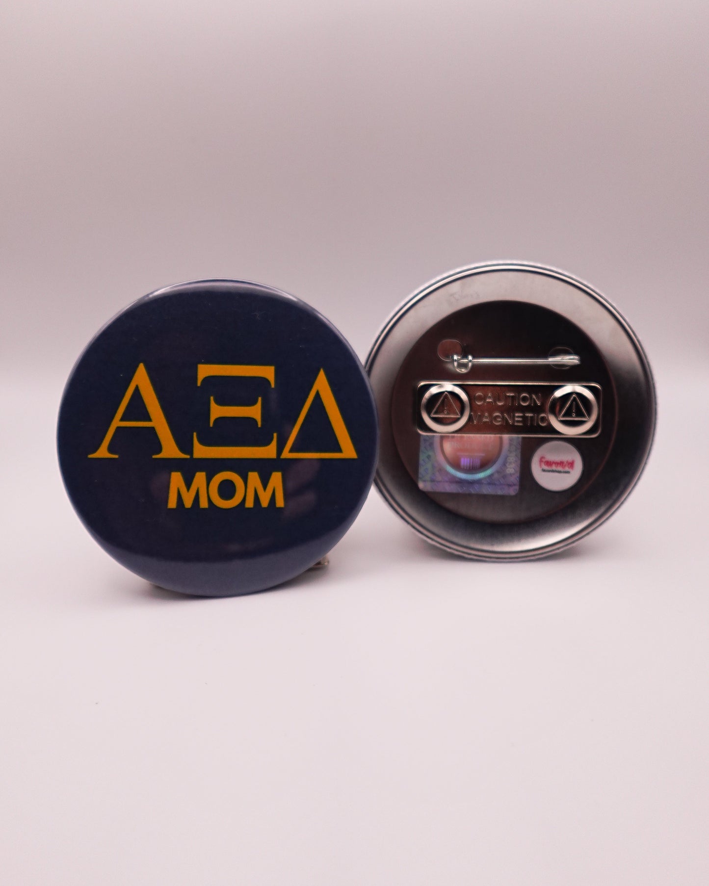 Alpha Xi Delta Mom Button