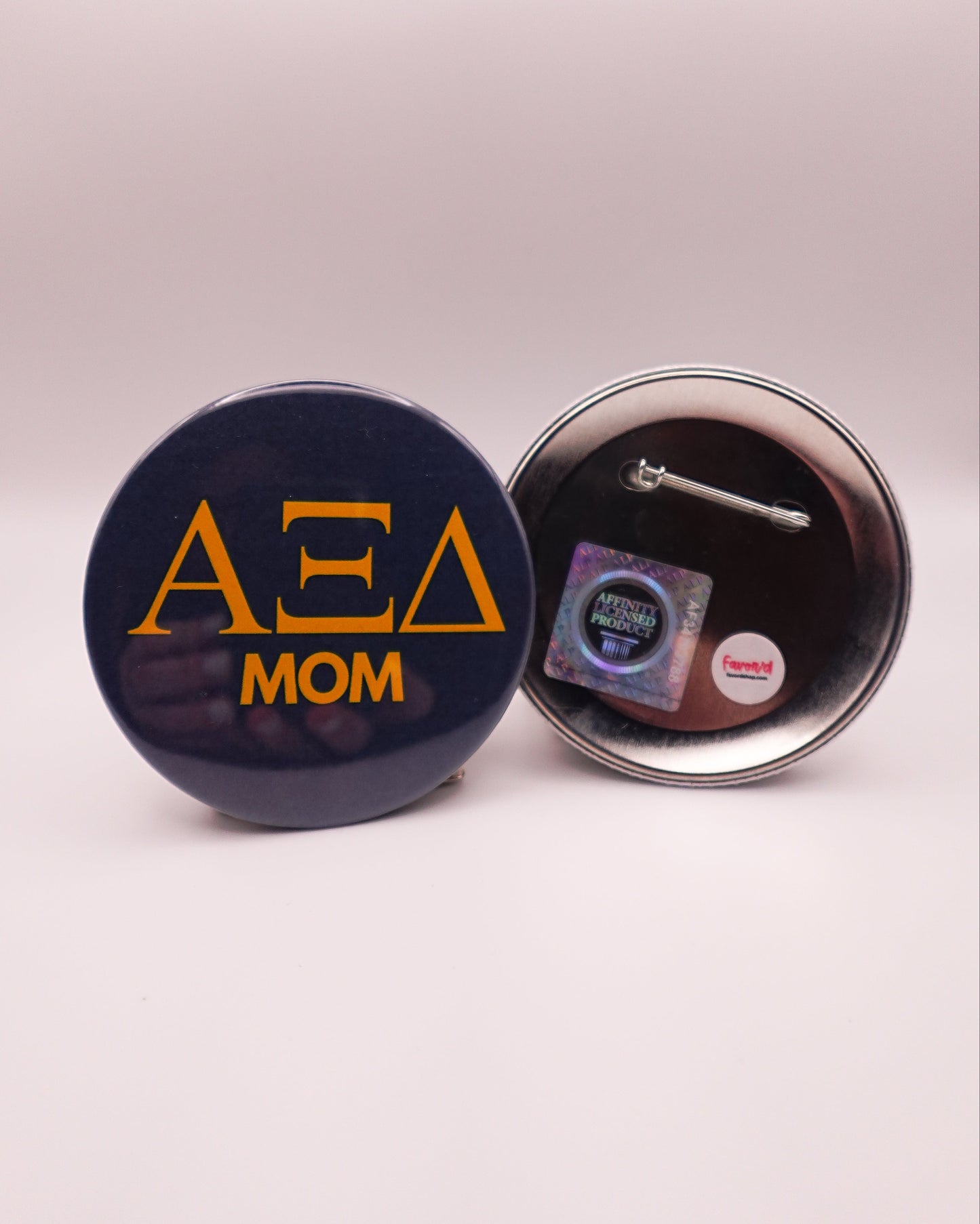 Alpha Xi Delta Mom Button