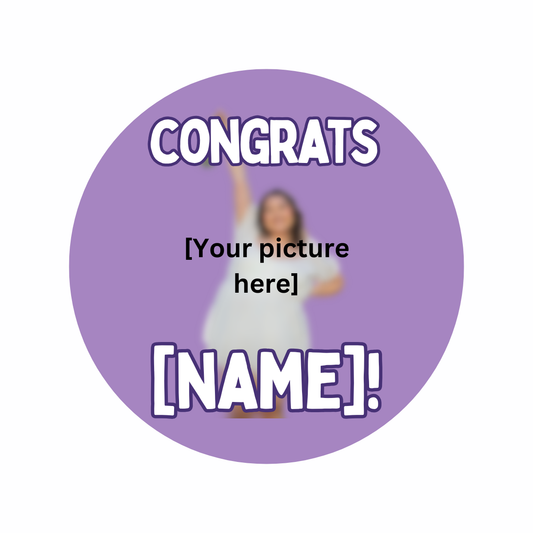 Congrats Grad Buttons