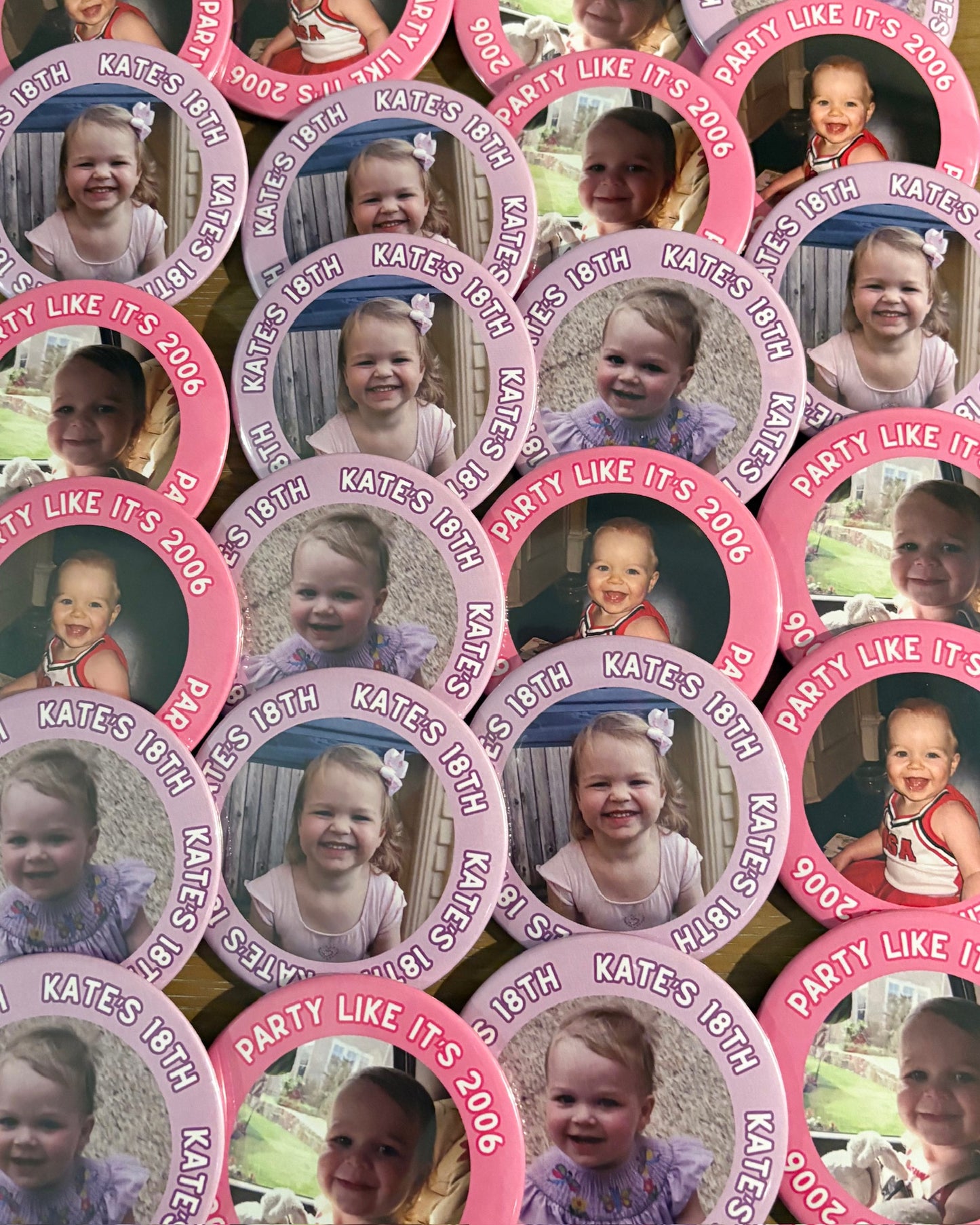 Birthday Buttons