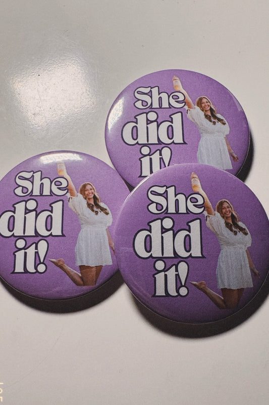 You did it! Grad Buttons