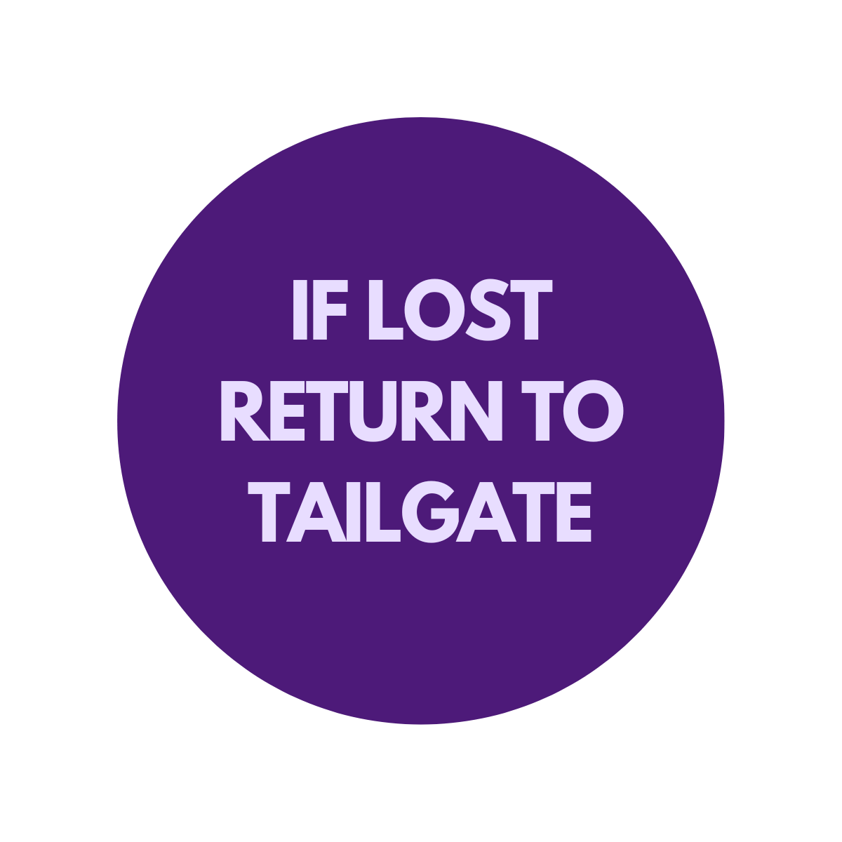 Return to Tailgate Button
