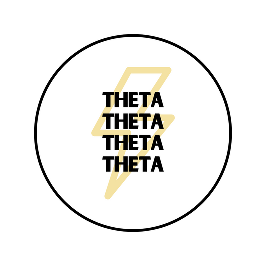 Theta Lightning Bolt Button