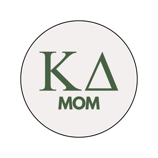 KD Mom Button (Pearl White)
