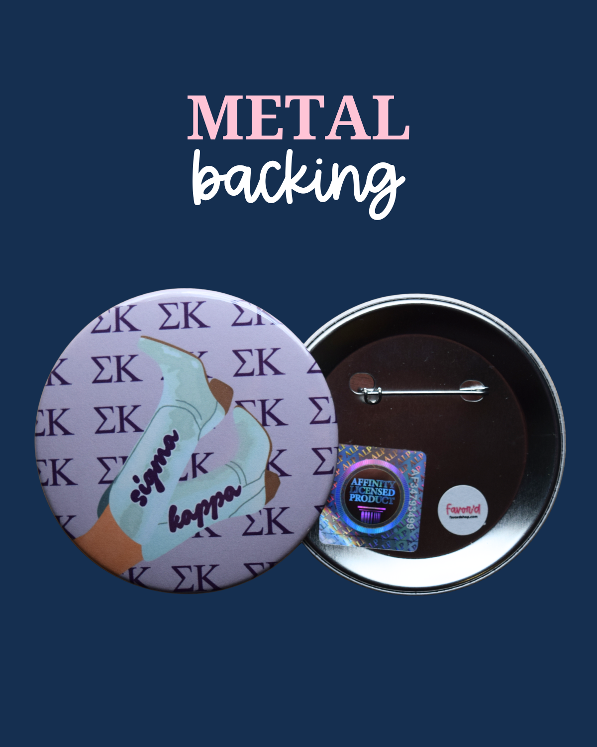 Sigma Kappa Boot Button