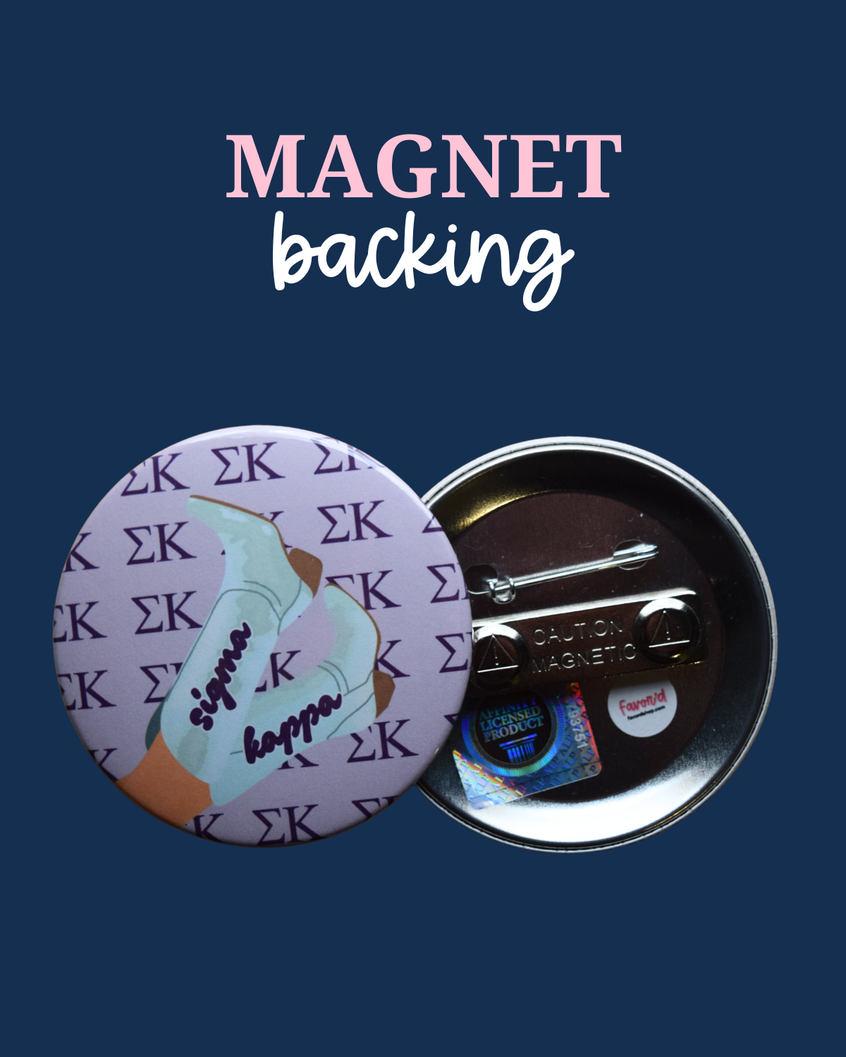 Sigma Kappa Boot Button
