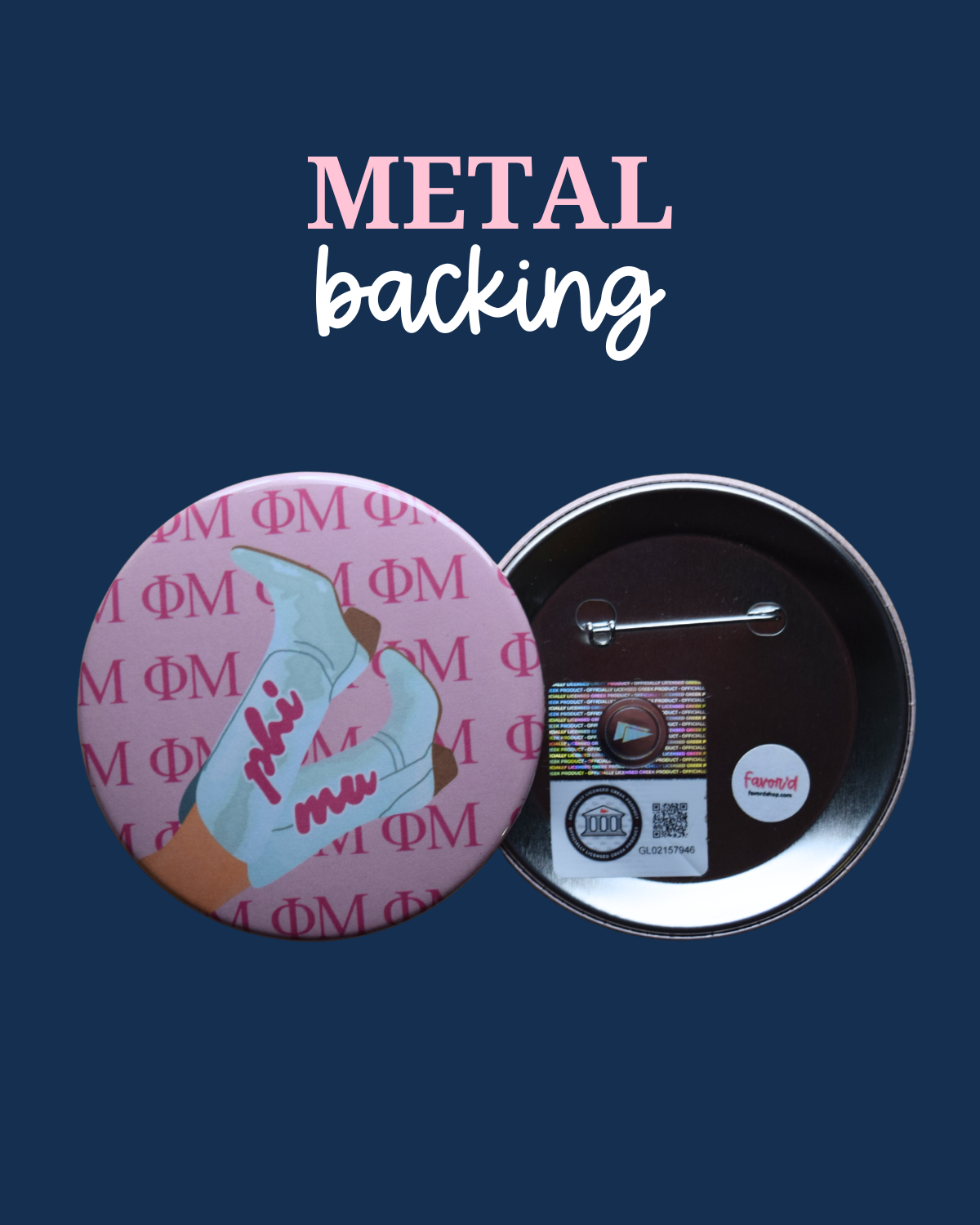 Phi Mu Boot Button