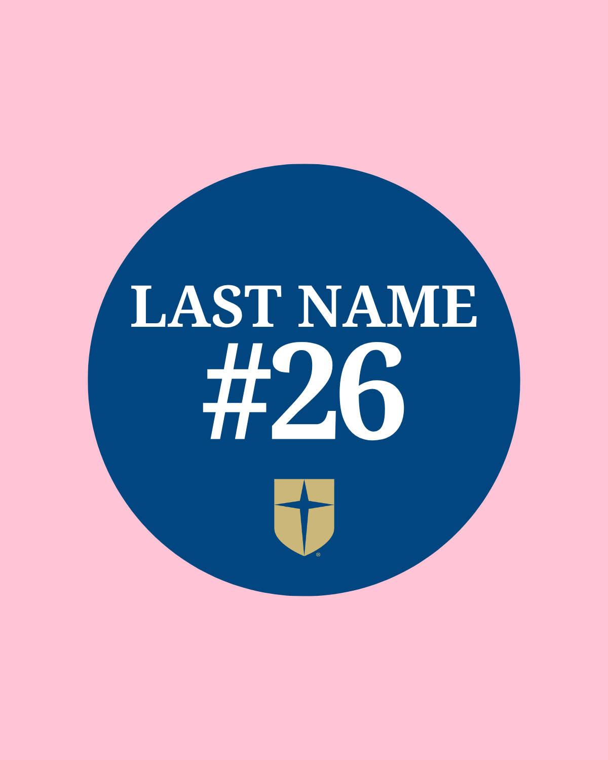 Custom Jesuit Jersey Button