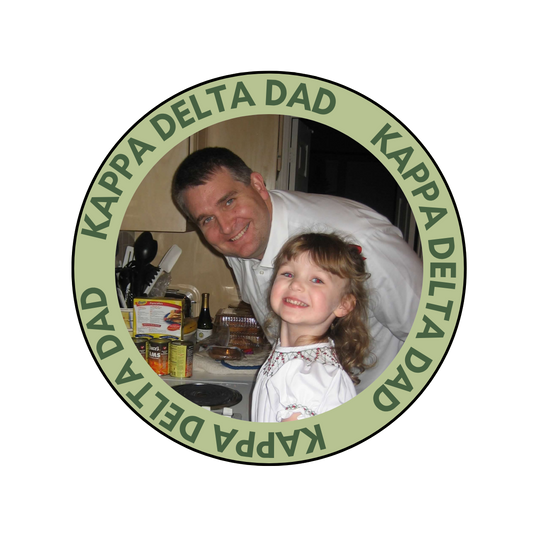 Kappa Delta Dad Photo Button