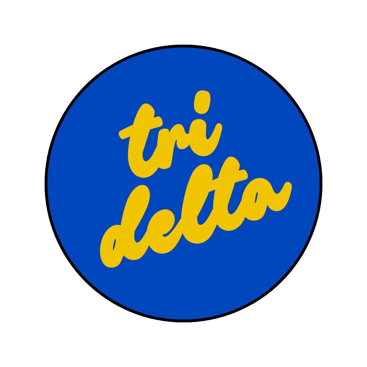 Delta Delta Delta Button