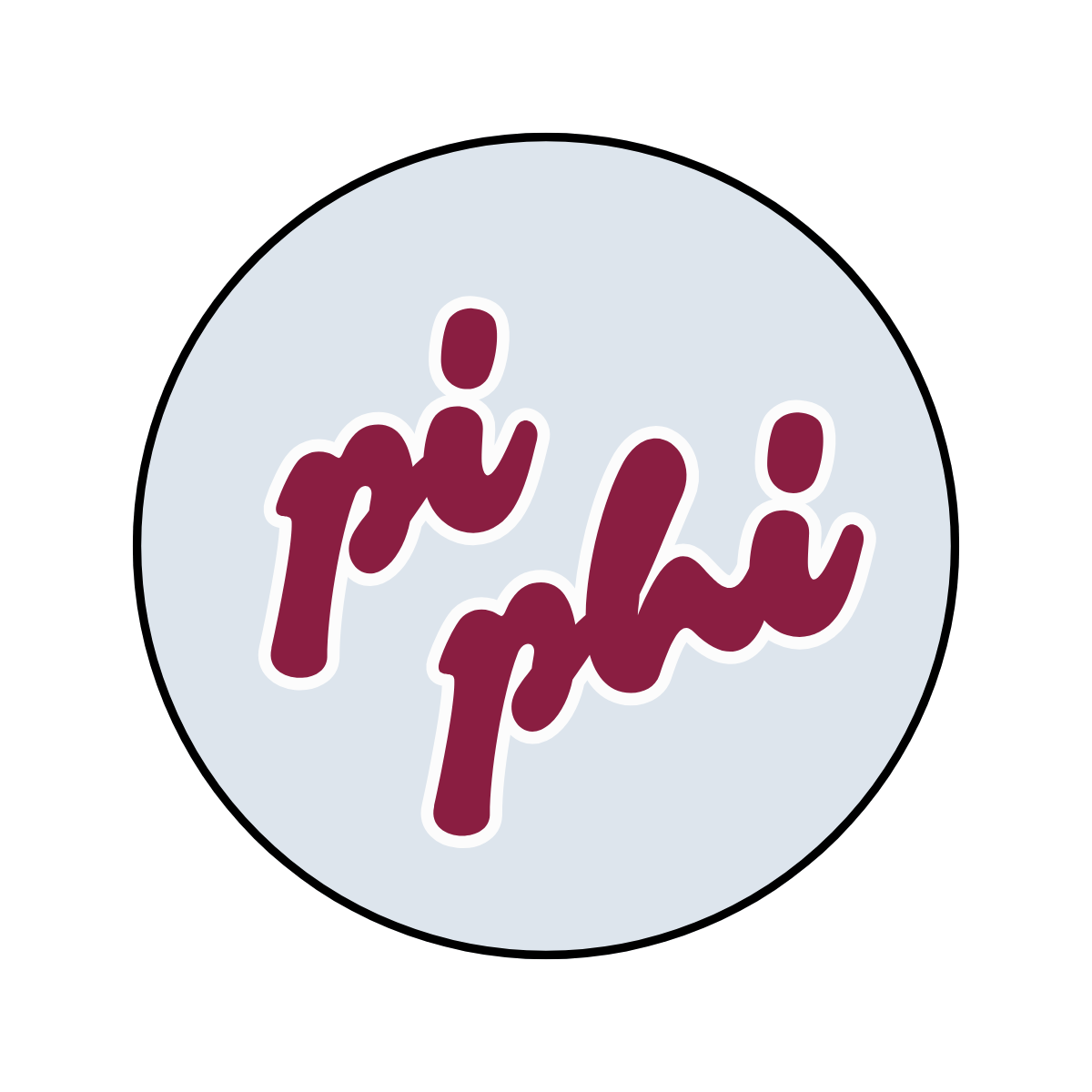 Pi Beta Phi Blank Button