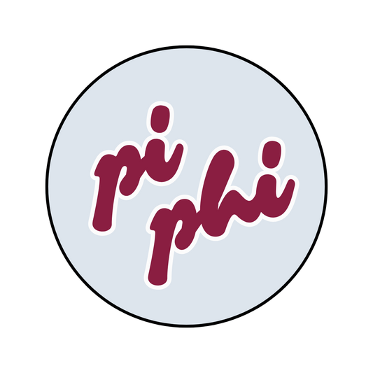 Pi Beta Phi Blank Button