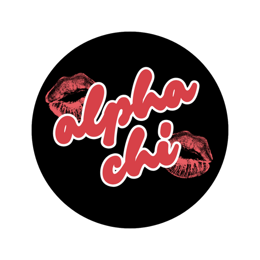 Alpha Chi Omega Button