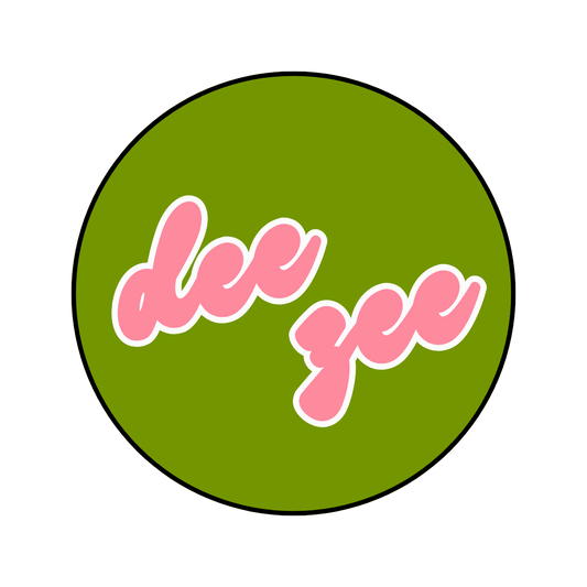 Delta Zeta Blank Button