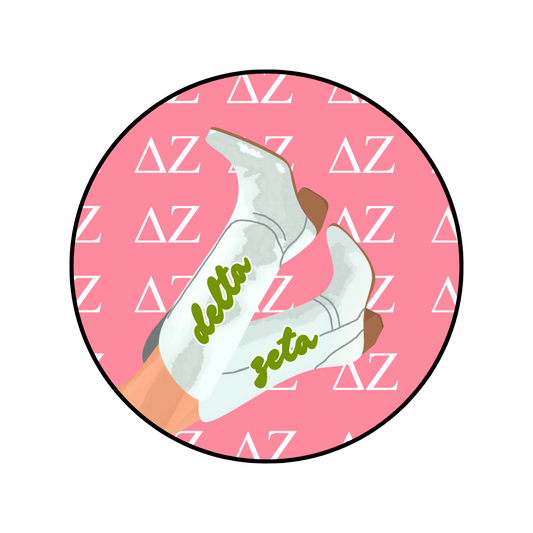 Delta Zeta Boot Button