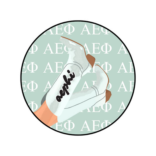 Alpha Epsilon Phi Boot Button